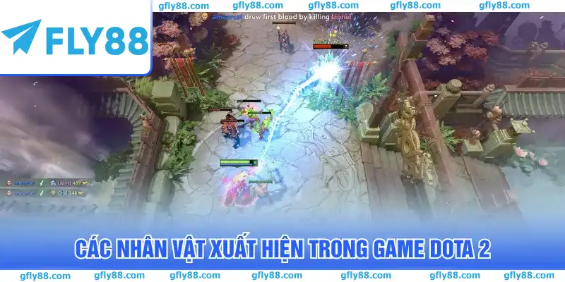 Các nhân vật xuất hiện trong game Dota 2