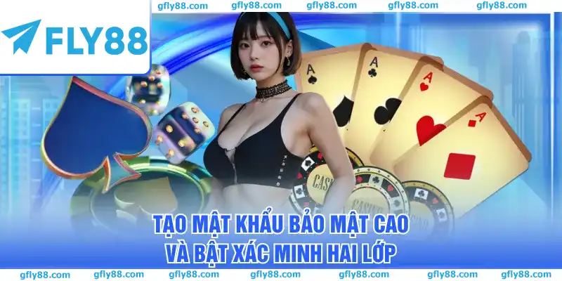 Tạo mật khẩu bảo mật cao và bật xác minh hai lớp